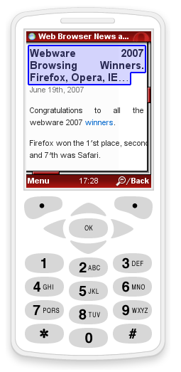 Opera Mini 4 Beta Simulator