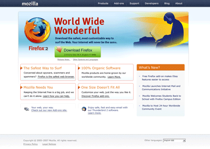 Mozilla.org v2