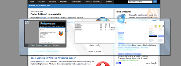 How to Enable Firefox 3.6 Tab Preview?
