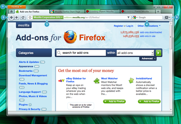 New Firefox 4.0 Design Mock Ups Appear