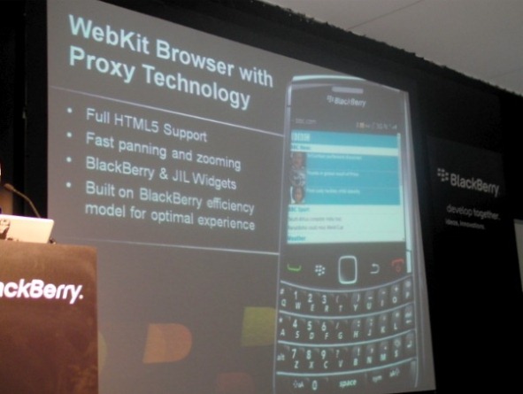 RIM Introduces Webkit Browser