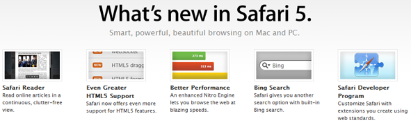 Apple Releases Safari 5