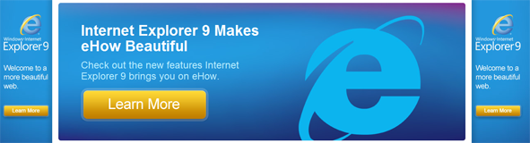 Another IE9 Ad Spotted