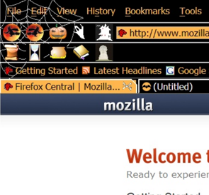 Firefox Halloween Themes