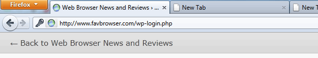 Firefox: Over Saturated Menu Icon