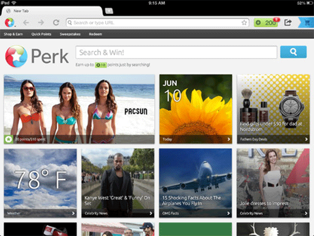 Perk, A Browser That Blocks Ads Automatically